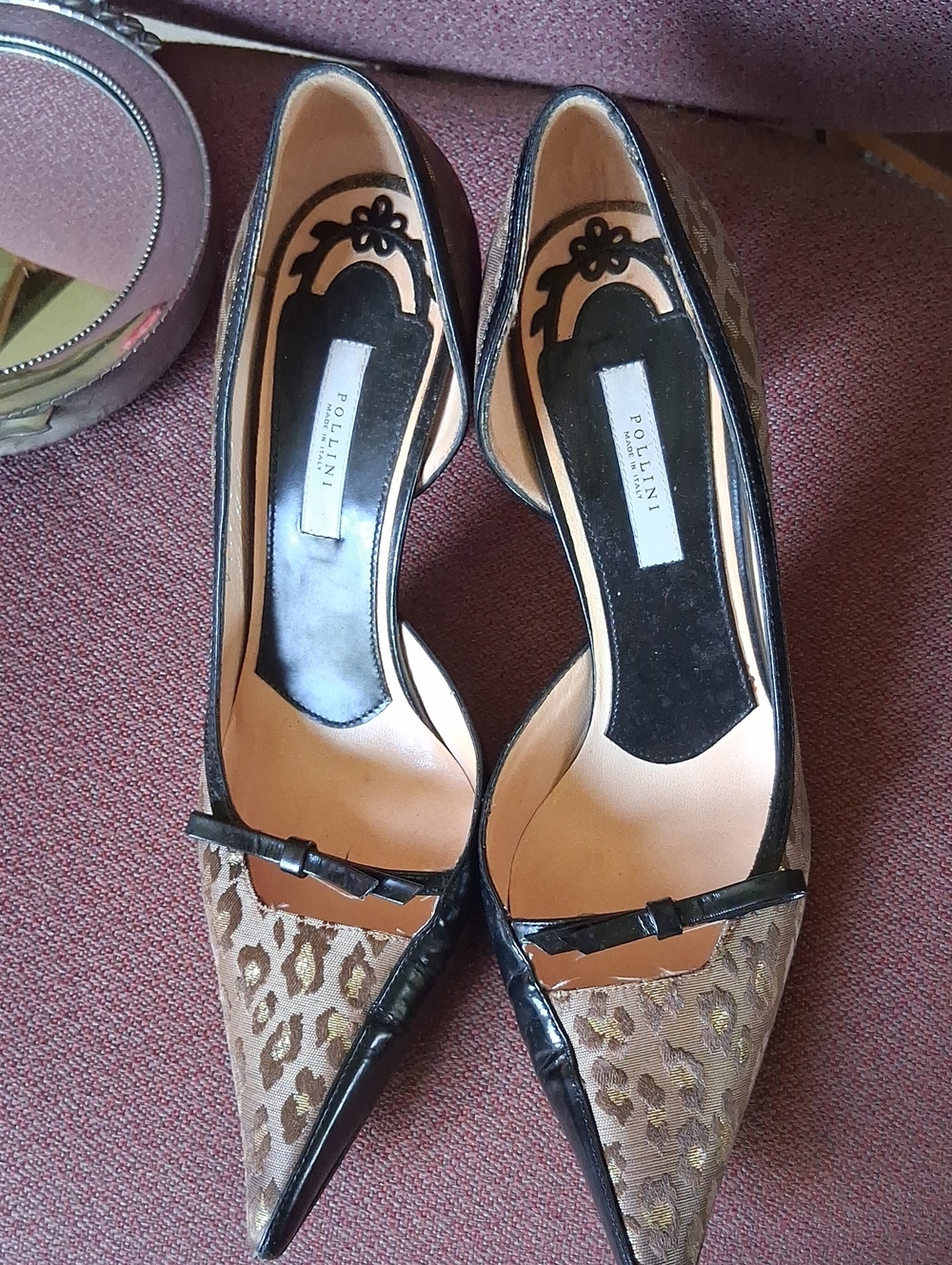Pollini Italy Heeled Shoes 7 1/2